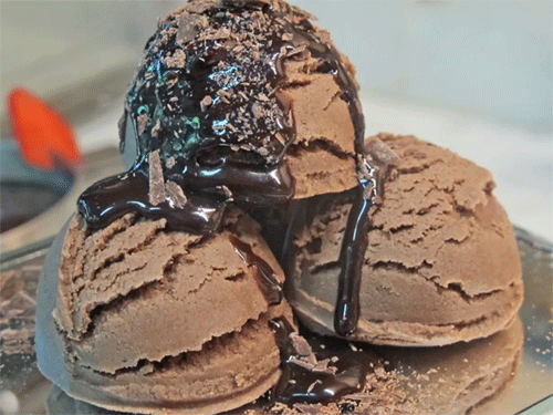 Como fazer sorvete de chocolate